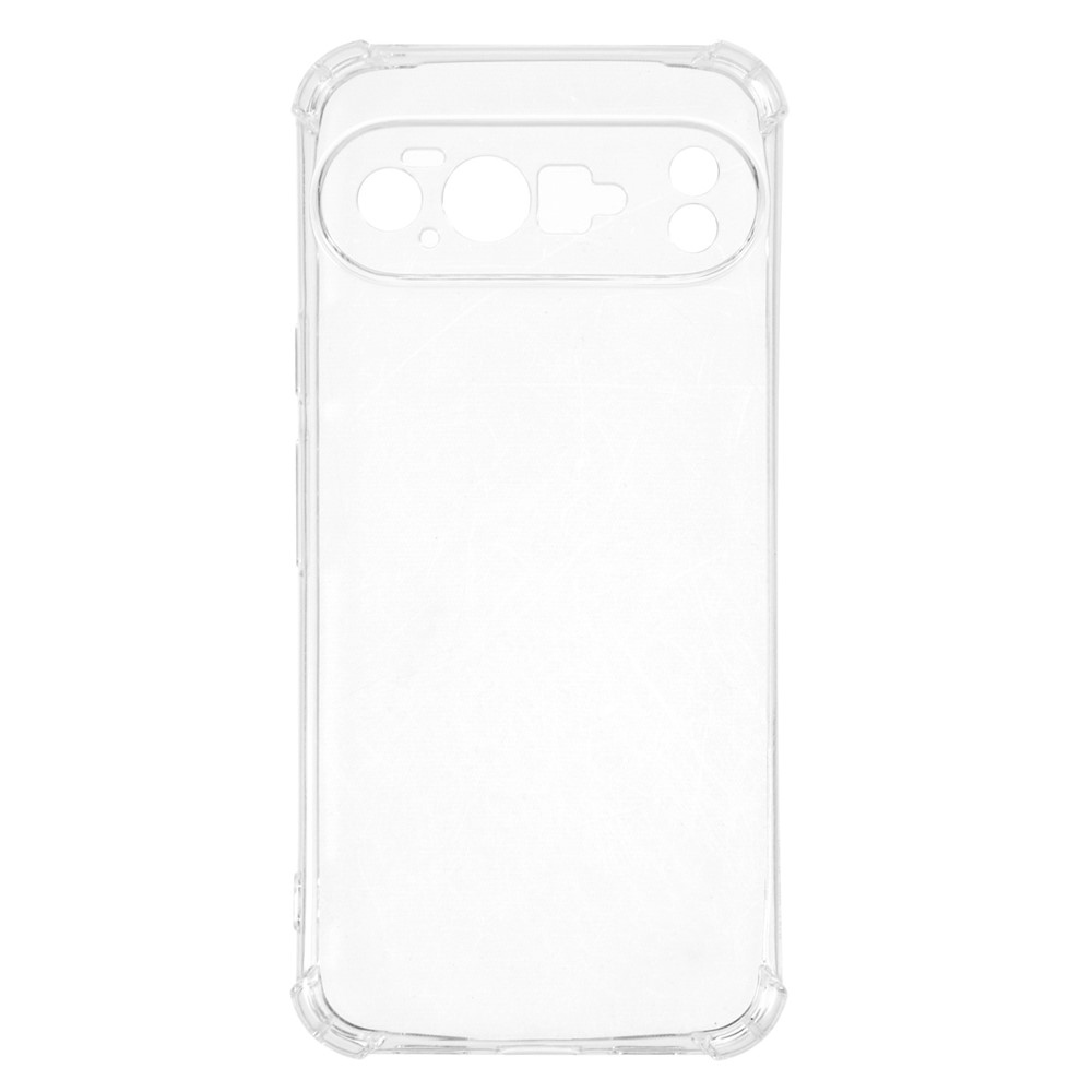 Průhledný gelový obal se zesílenými rohy na Google Pixel 10 Pro XL