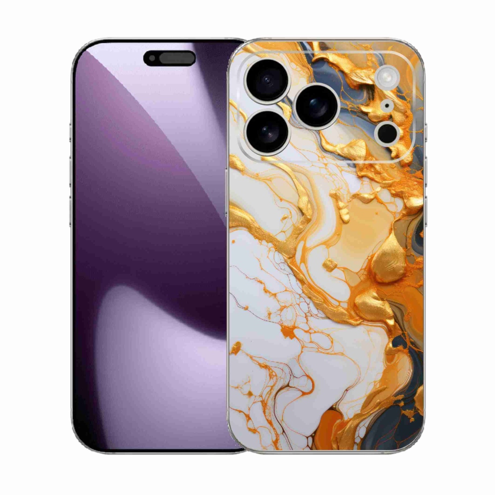 Gelový kryt mmCase na iPhone 17 Pro - abstraktní motiv 6