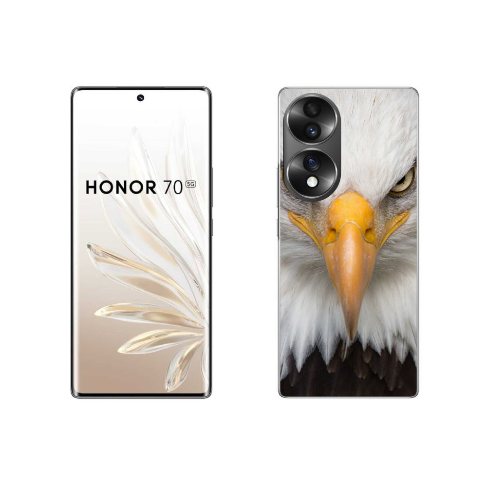 Gelový kryt mmCase na Honor 70 - orel