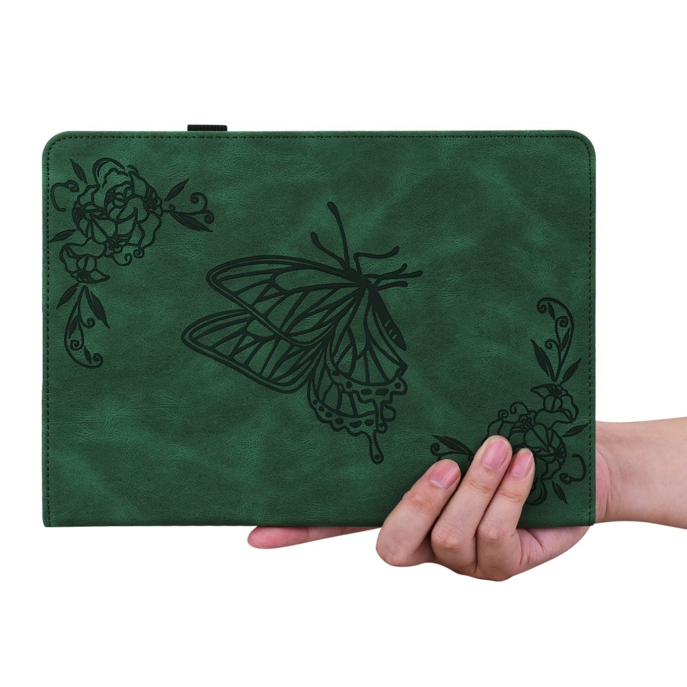 Imprint zavírací pouzdro na Lenovo Tab M10 5G - zelené