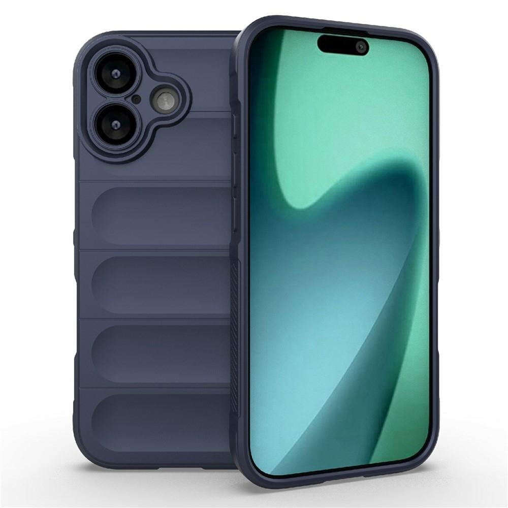 Rugg odolný gelový obal na iPhone 17 - tmavěmodrý