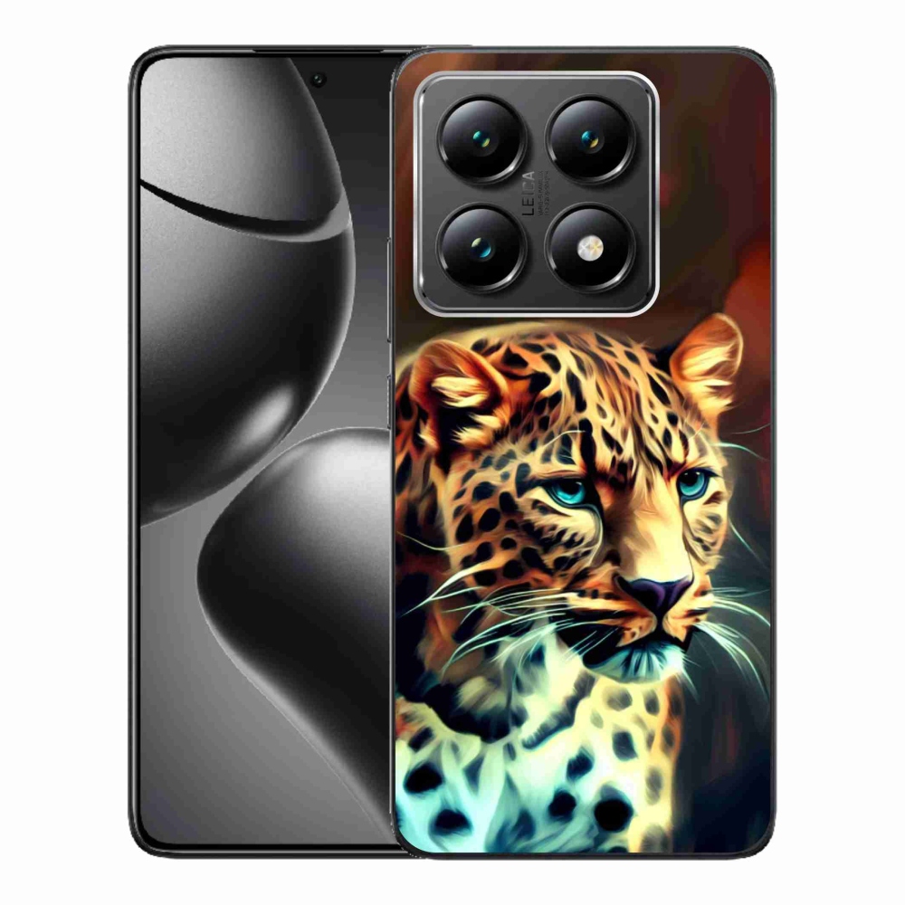 Gelový kryt mmCase na Xiaomi 14T - leopard