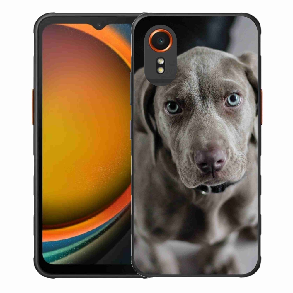 Gelový obal mmCase na Samsung Galaxy Xcover 7 - výmarský ohař