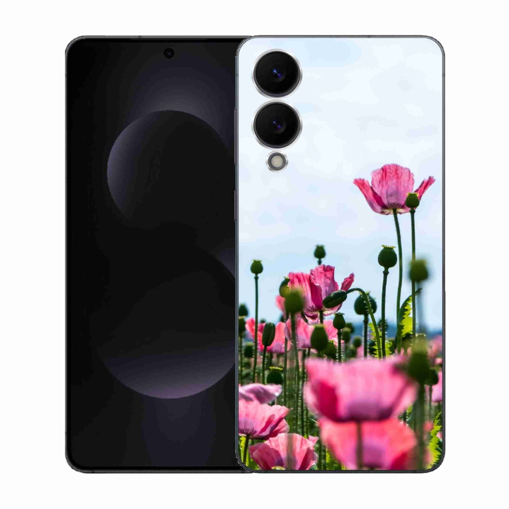 Gelový kryt mmCase na Samsung Galaxy S25 Edge - vlčí mák