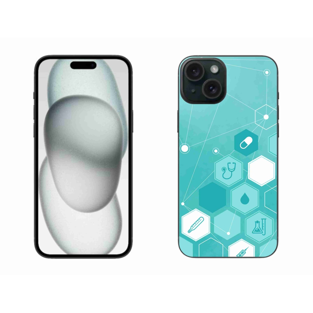 Gelový kryt mmCase na iPhone 15 Plus - zdravotnictví 3