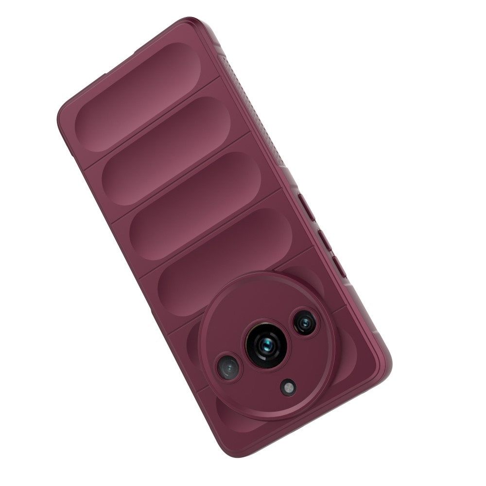 Shock odolný gelový obal na Realme 11 Pro 5G/11 Pro+ 5G - vínový