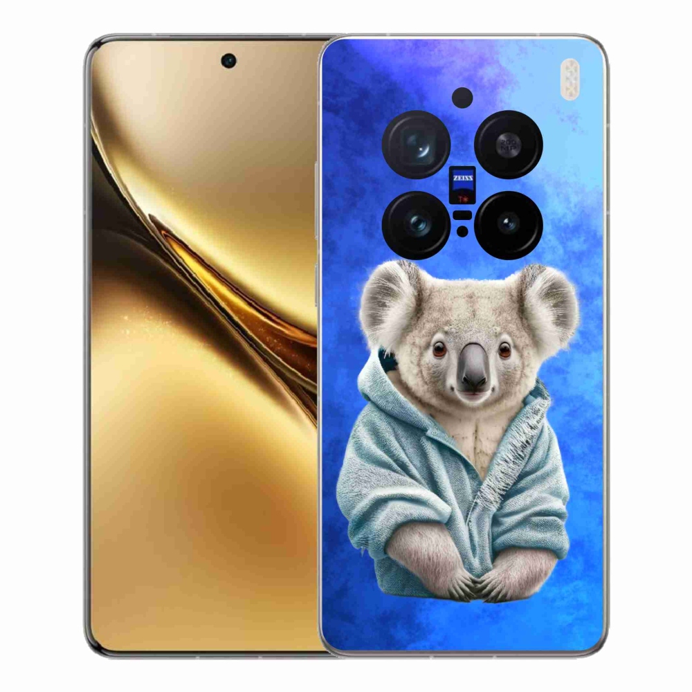 Gelový kryt mmCase na Vivo X200 Pro 5G - koala ve svetru
