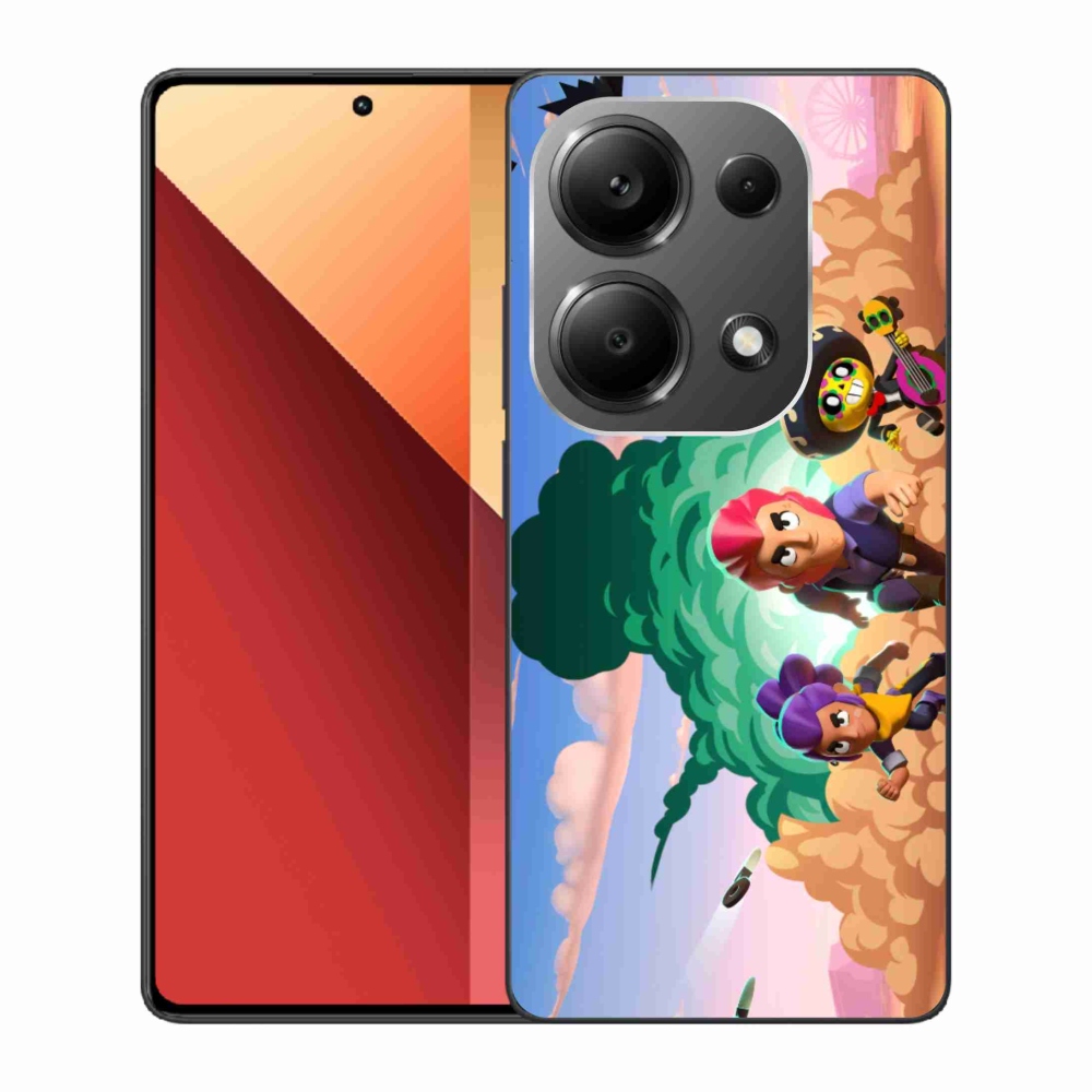 Gelový kryt mmCase na Xiaomi Redmi Note 13 Pro 4G/Poco M6 Pro  - brawl stars