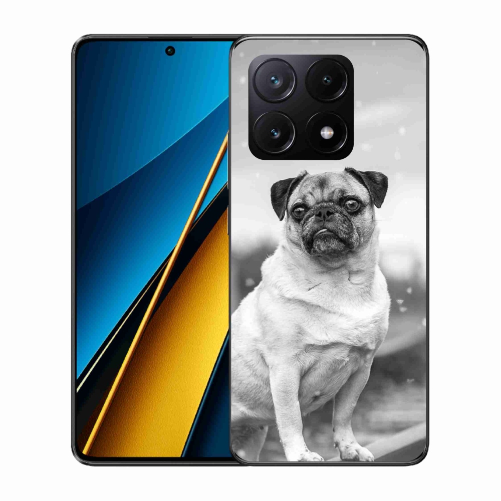 Gelový obal mmCase na Xiaomi Poco X6 Pro 5G - mops