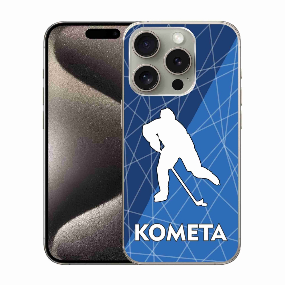 Gelový kryt mmCase na iPhone 15 Pro - Kometa