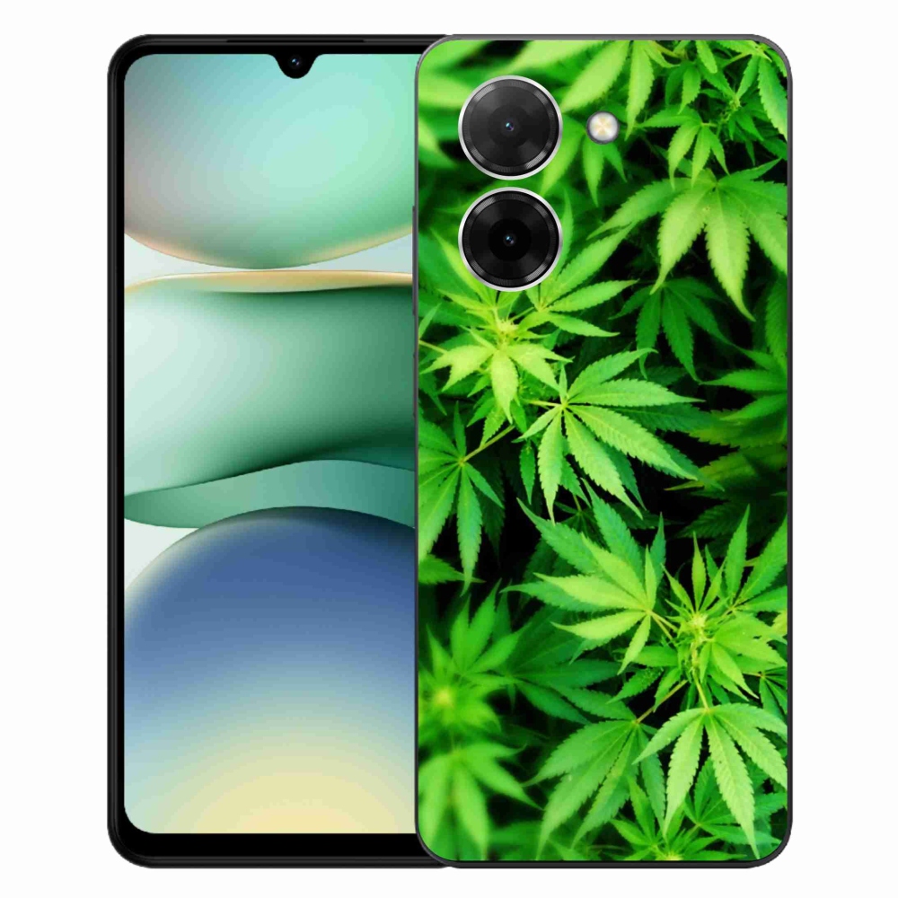 Gelový kryt mmCase na Xiaomi Redmi A5 (171.7x77.8x8.3mm) - konopí 3