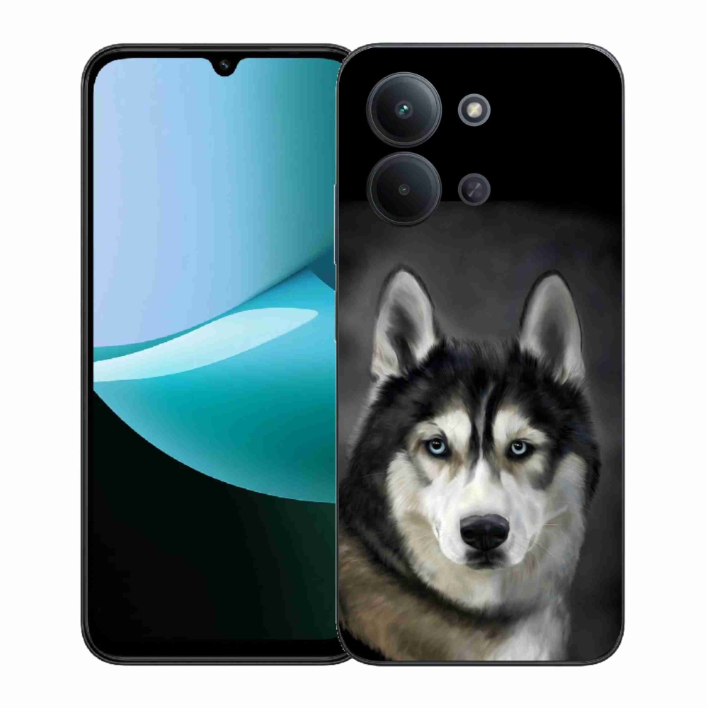Gelový kryt mmCase na Xiaomi Redmi 15C 4G (171mm)/Poco C85 4G (171mm) - husky