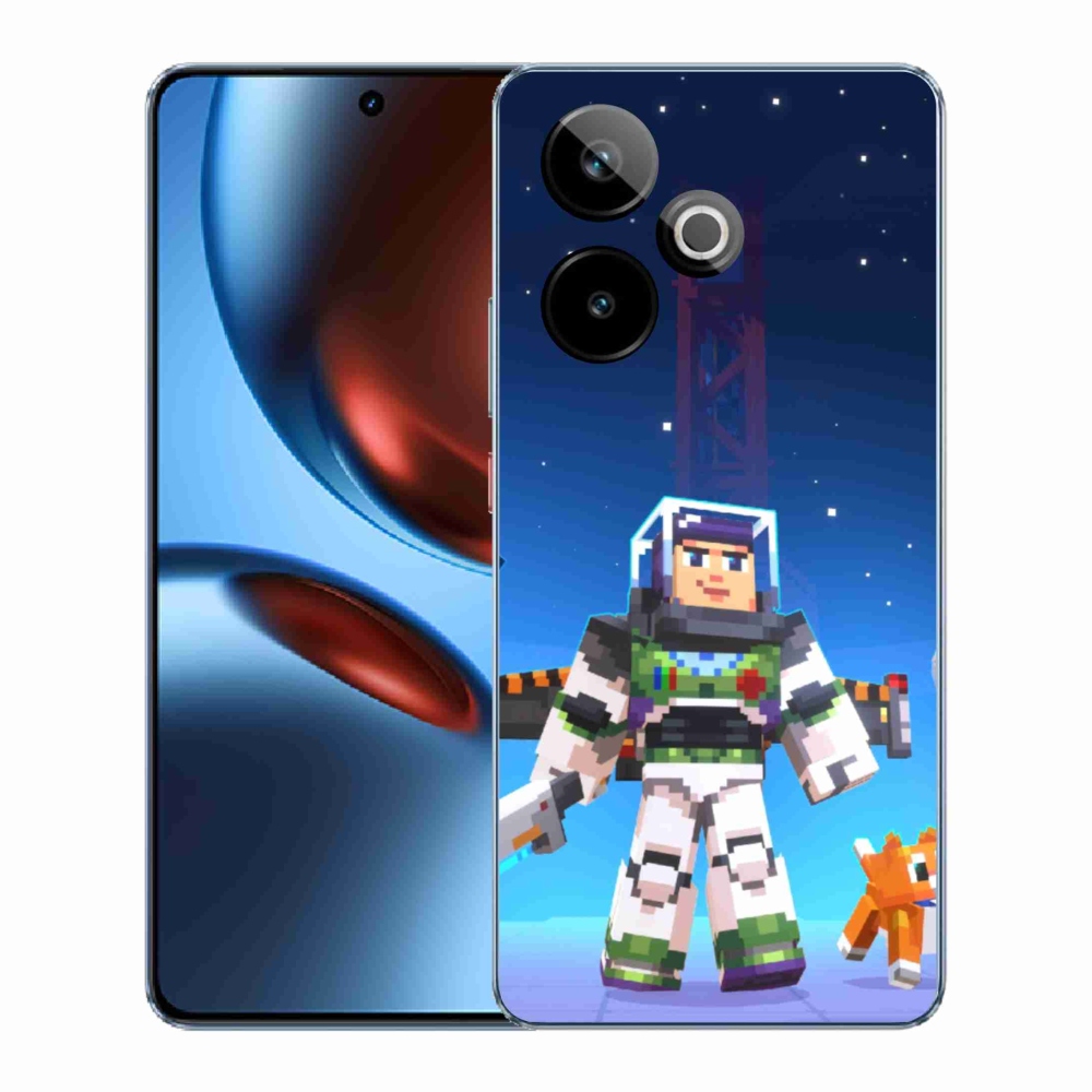 Gelový kryt mmCase na Realme GT 7 5G/GT 7T 5G - minecraft 2