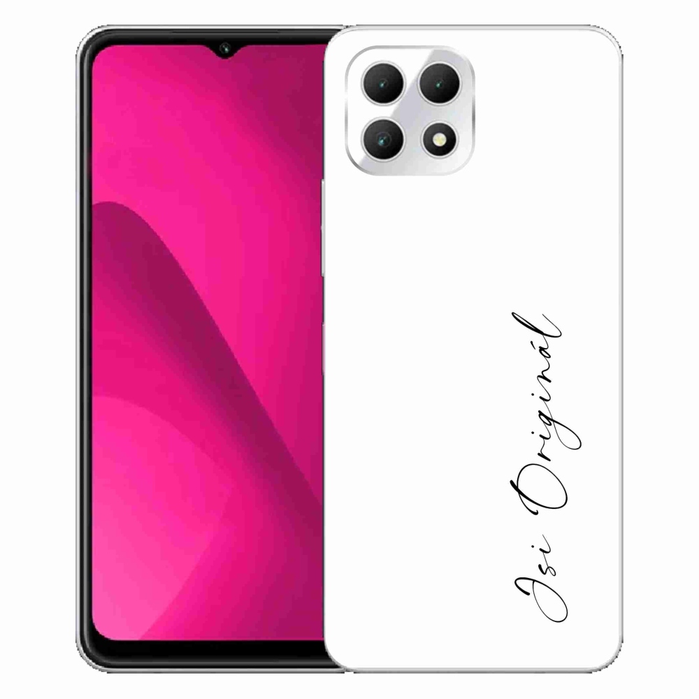 Gelový kryt mmCase na T-Mobile T Phone 2 - jsi originál bílé pozadí