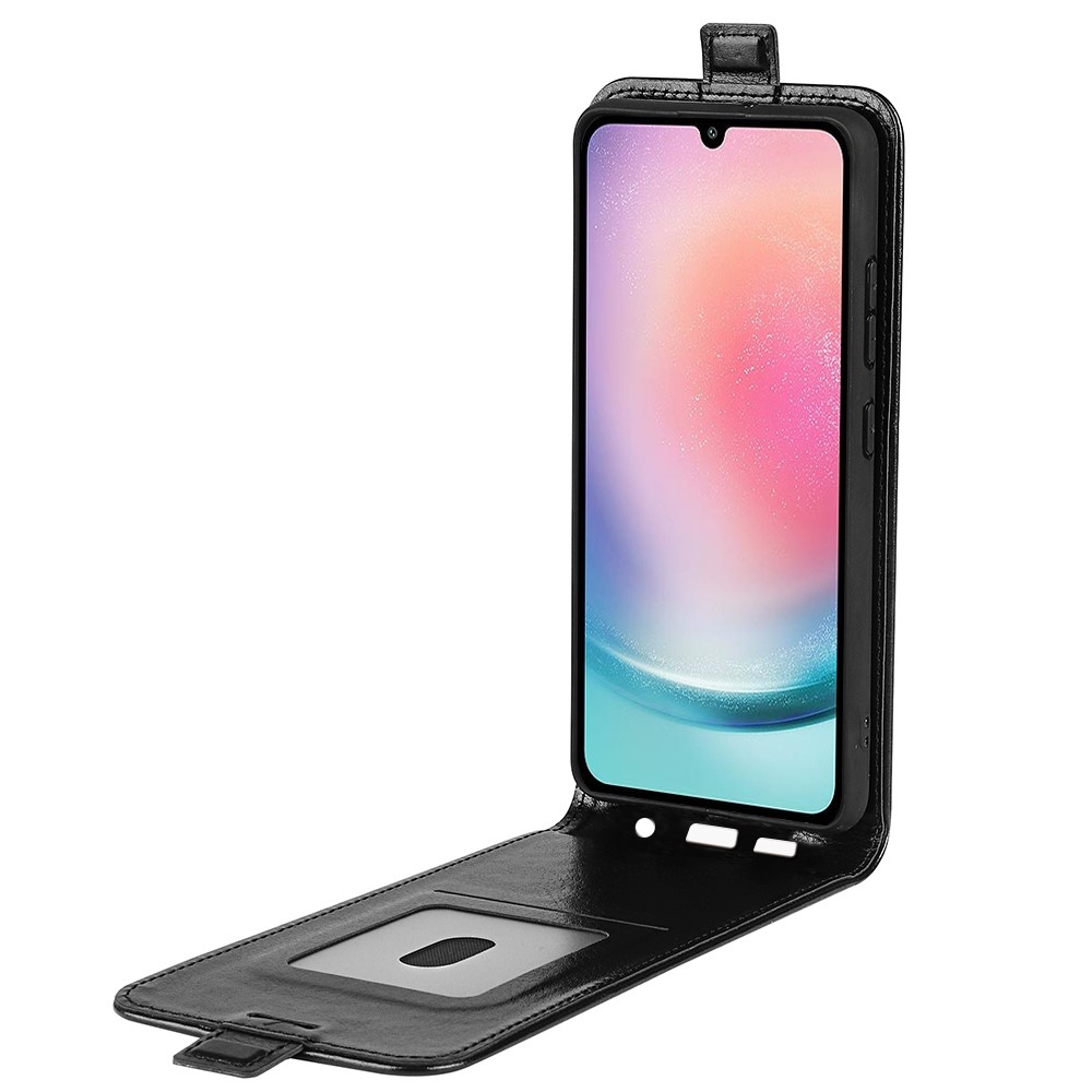 Vertical knížkové pouzdro na Samsung Galaxy A25 5G - černé