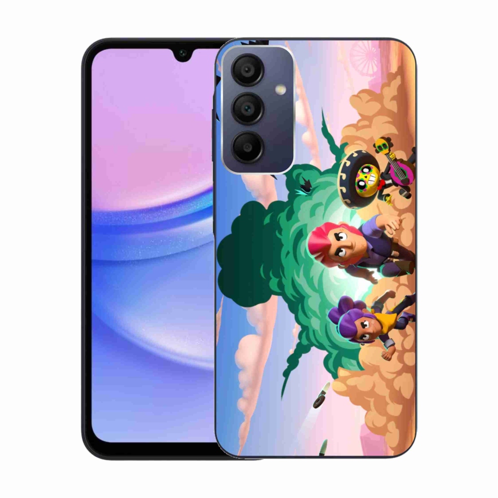 Gelový kryt mmCase na Samsung Galaxy A15 4G/5G - brawl stars