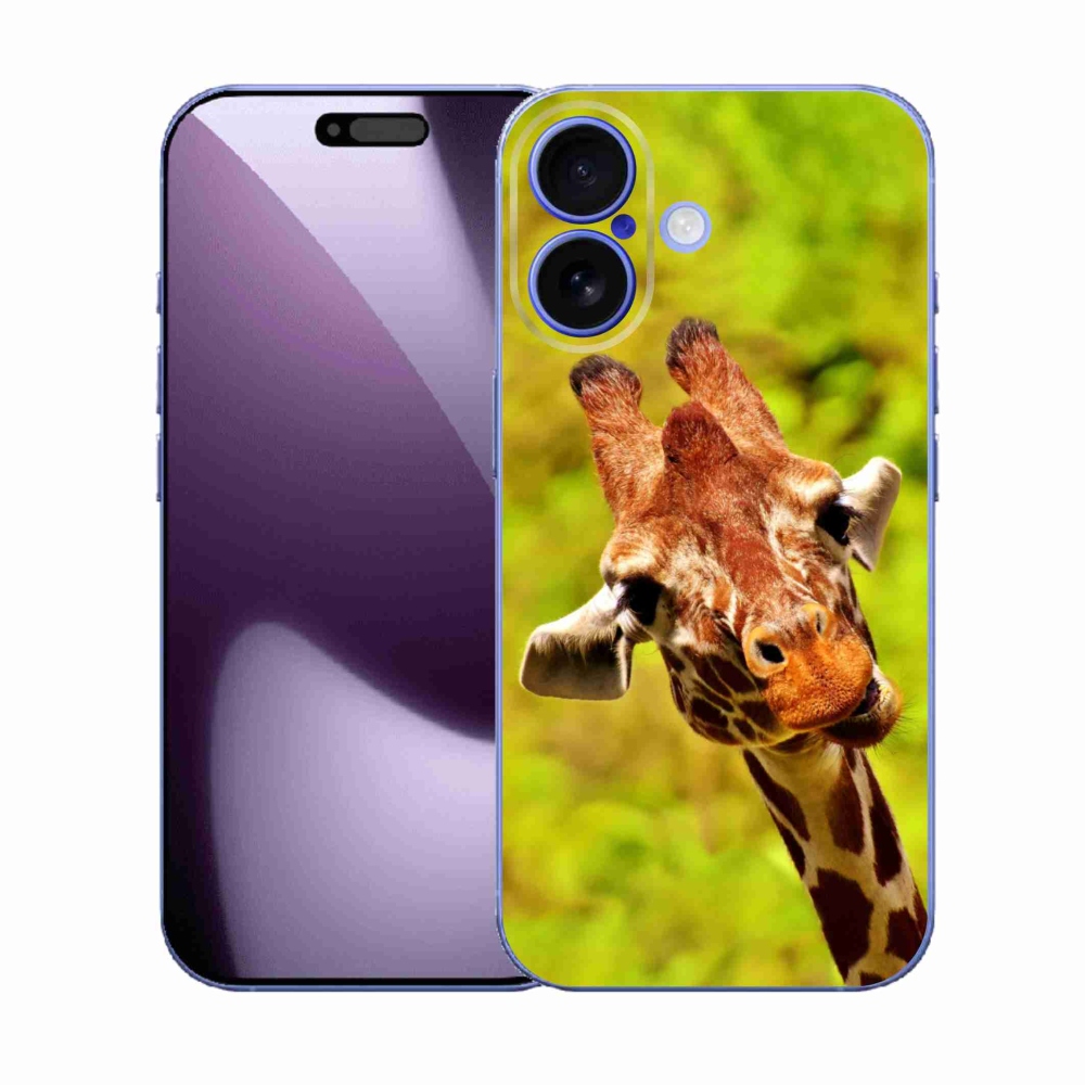 Gelový kryt mmCase na iPhone 17 - žirafa