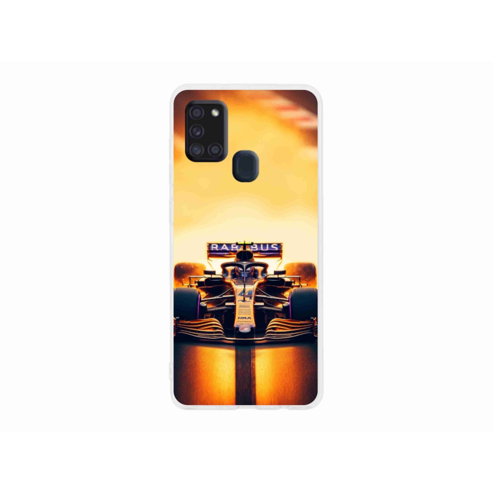 Gelový kryt mmCase na Samsung Galaxy A21s - formule