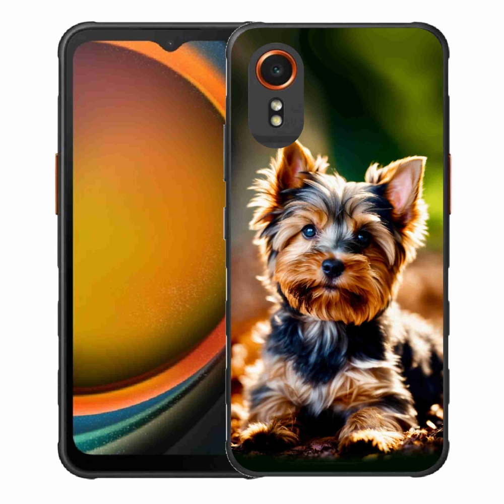 Gelový kryt mmCase na Samsung Galaxy Xcover 7 - jorkšír 10