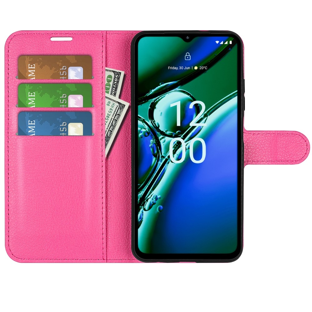 Litchi knížkové pouzdro na Nokia G42 - rose
