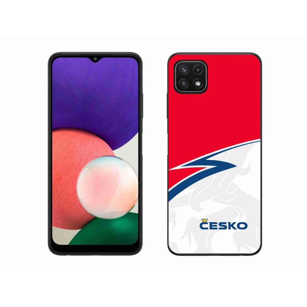 Gelový kryt mmCase na Samsung Galaxy A22 5G - Česko
