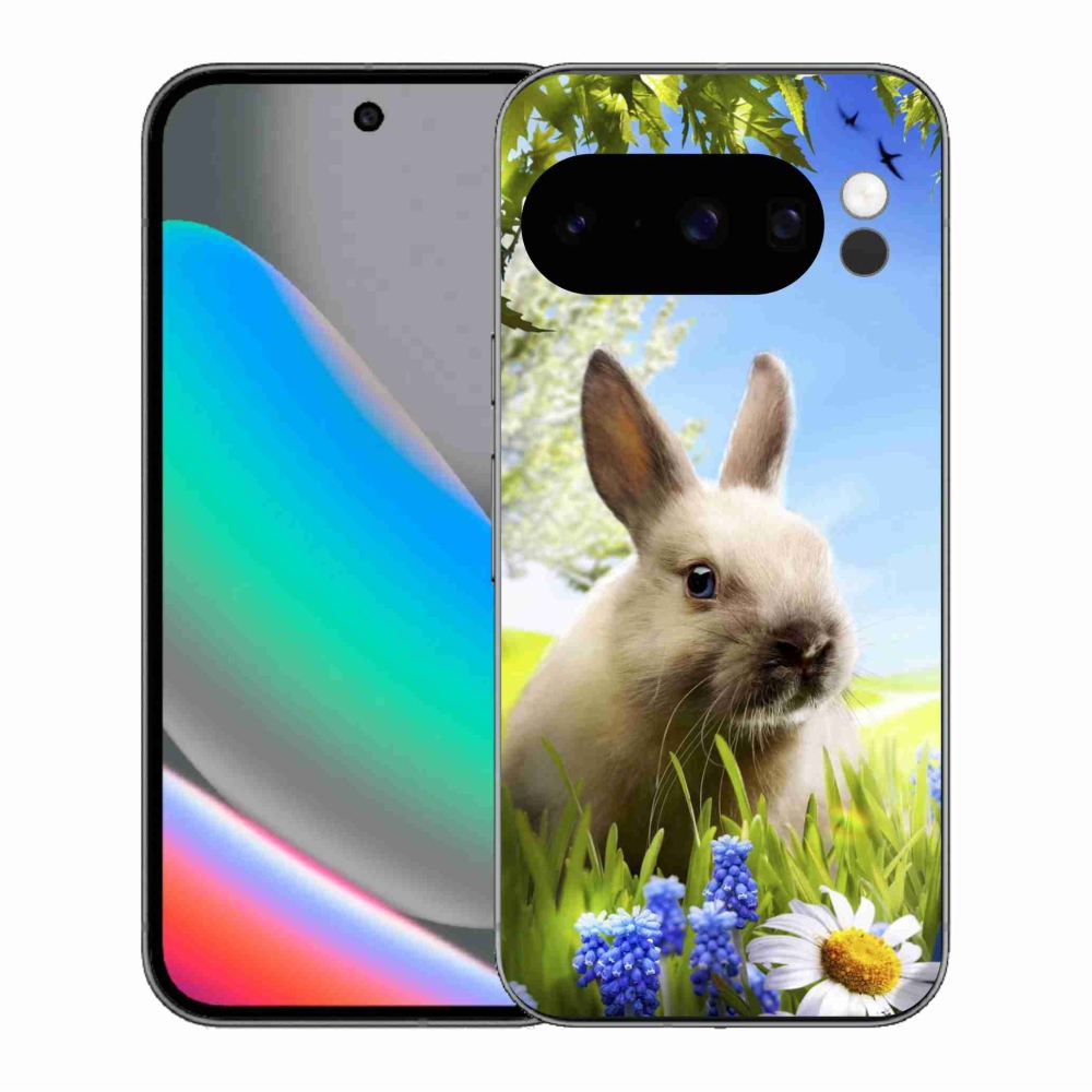 Gelový kryt mmCase na Google Pixel 10 Pro - zajíček