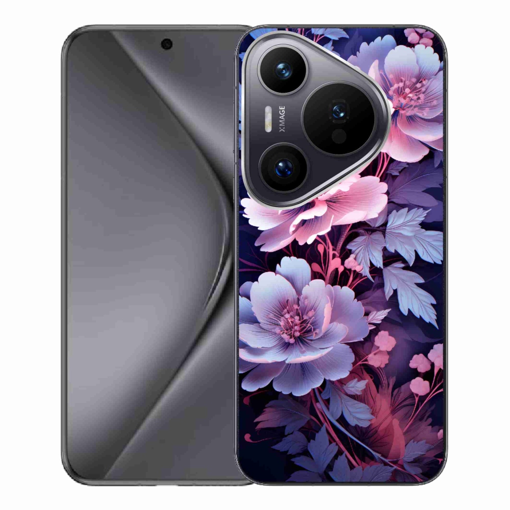 Gelový kryt mmCase na Huawei Pura 70 Pro - květiny 11