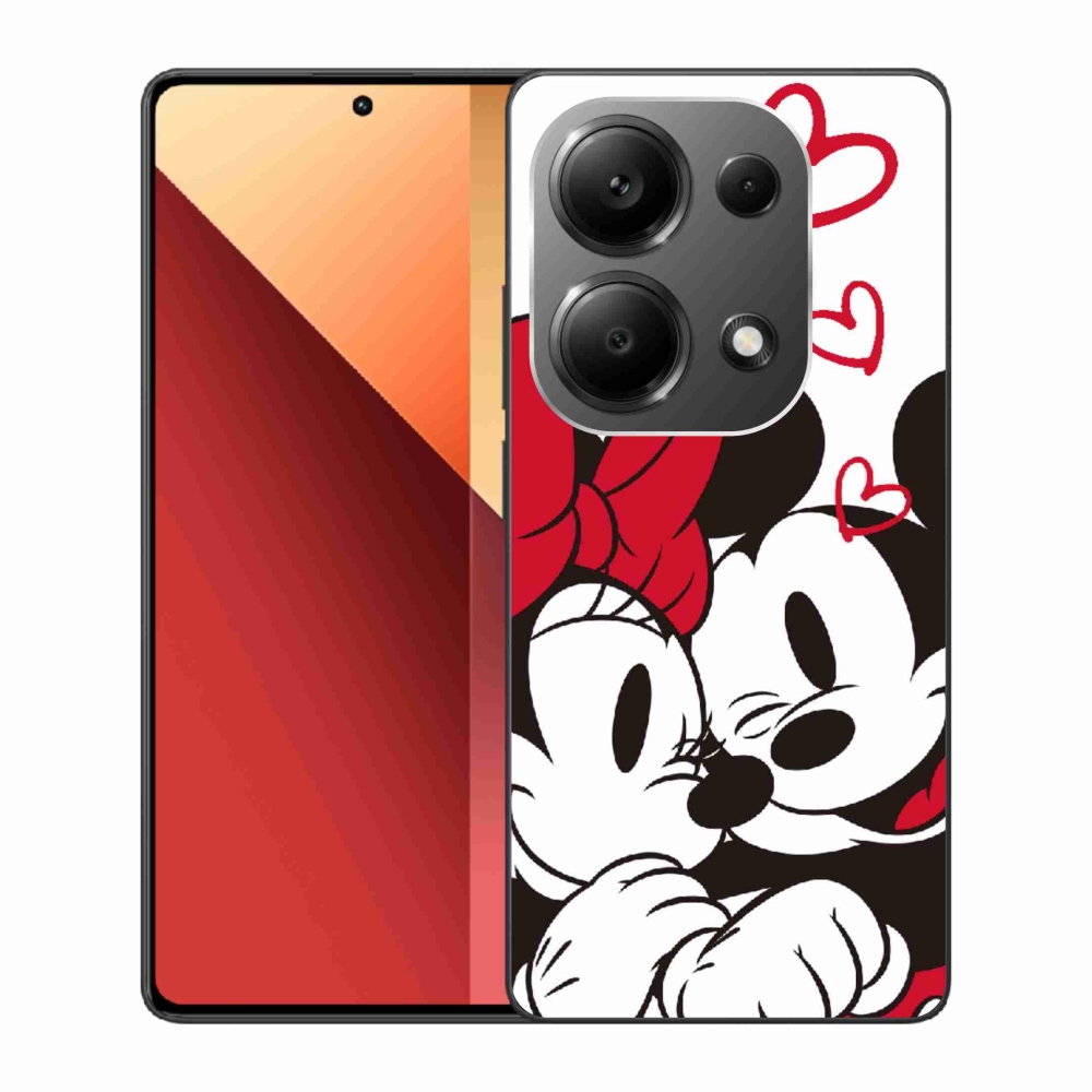 Gelový kryt mmCase na Xiaomi Redmi Note 13 Pro 4G/Poco M6 Pro  - minnie a mickey