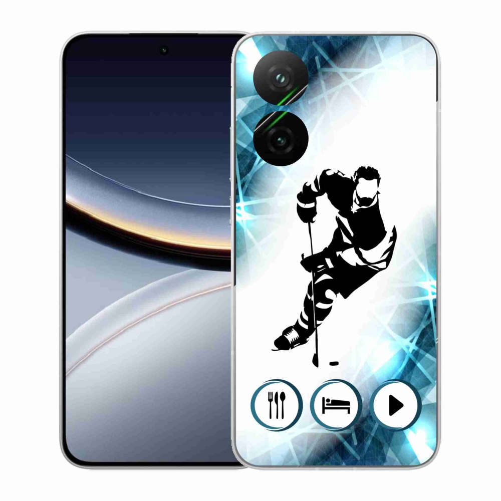 Gelový kryt mmCase na Xiaomi Poco F7 5G - hokej 1
