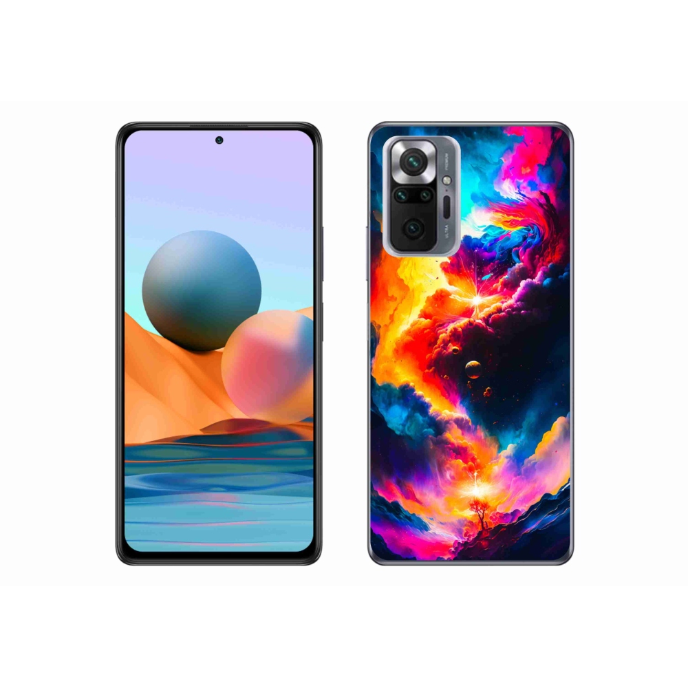 Gelový kryt mmCase na Xiaomi Redmi Note 10 Pro - abstraktní motiv