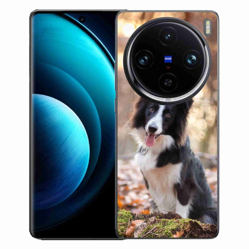 Gelový obal mmCase na Vivo X100 Pro 5G - border kolie 1