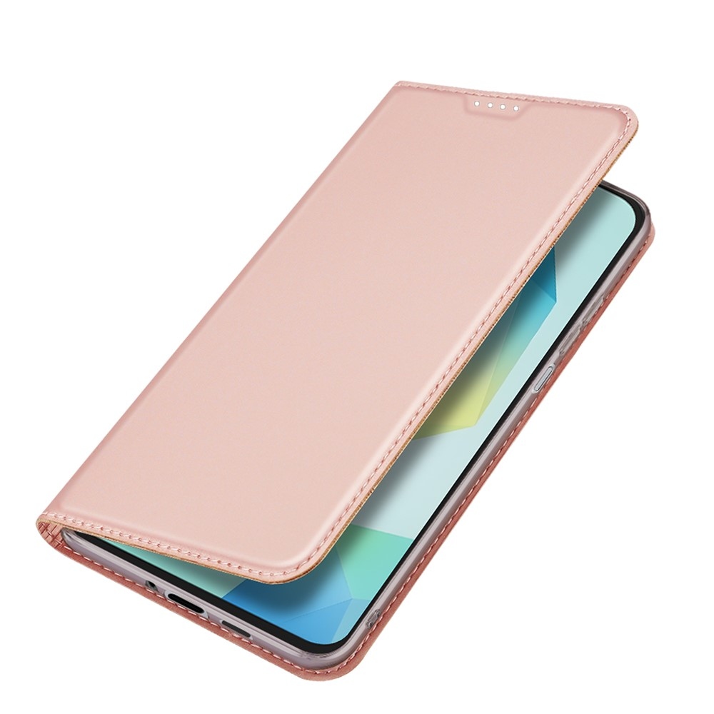 DUX knížkové pouzdro na Samsung Galaxy A17 5G - růžovozlaté