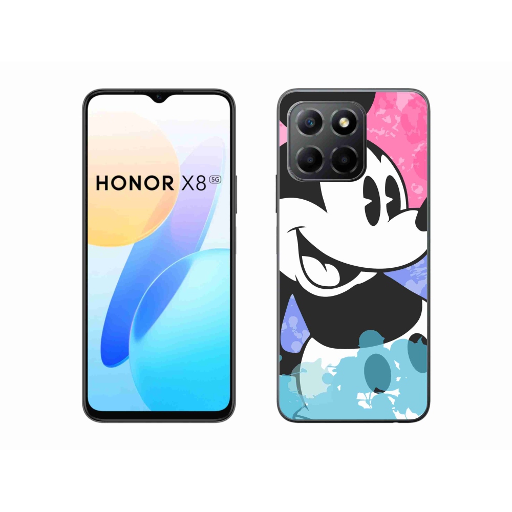 Gelový kryt mmCase na Honor X8 5G/Honor 70 Lite 5G - mickey mouse