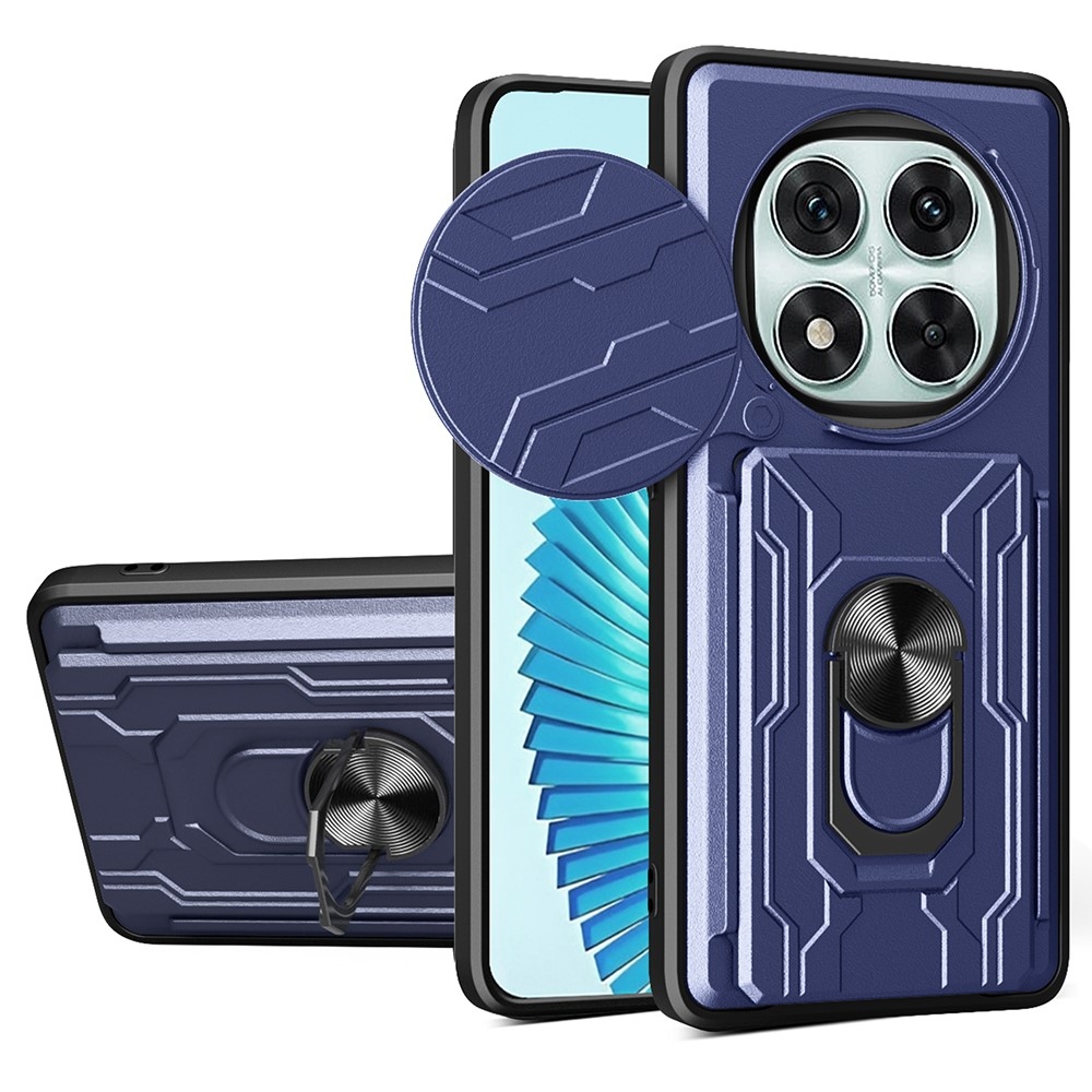 Slider odolný kryt na Xiaomi Redmi Note 14 Pro 5G/Poco X7 5G - modrý