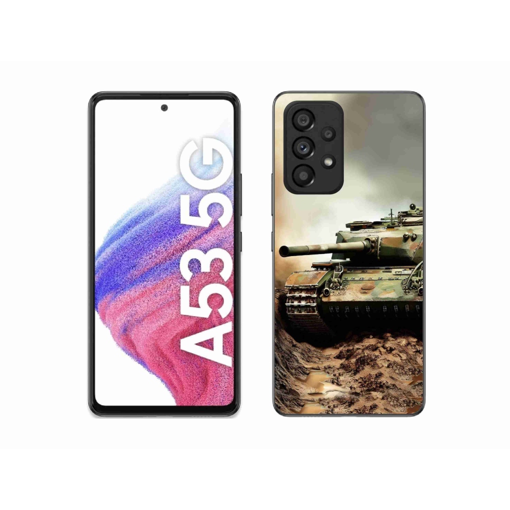 Gelový kryt mmCase na Samsung Galaxy A53 5G - tank