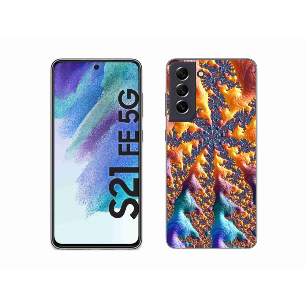 Gelový kryt mmCase na Samsung Galaxy S21 FE 5G - abstraktní motiv 23