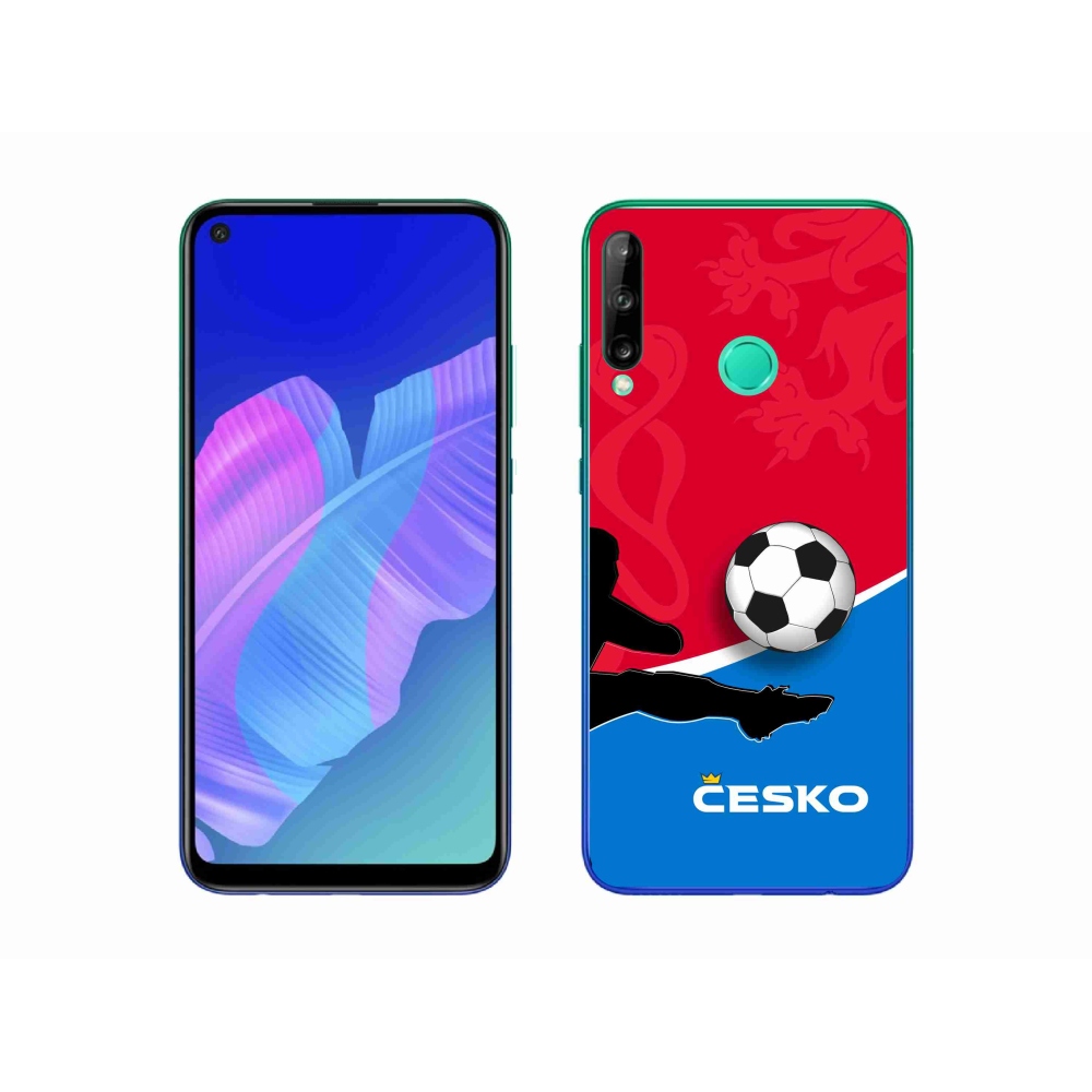 Gelový kryt mmCase na Huawei P40 Lite E - fotbal Česko 2