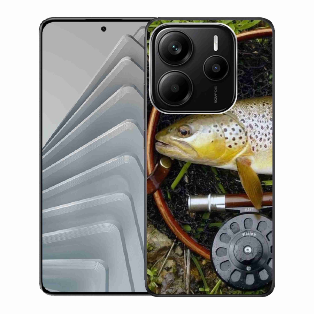 Gelový kryt mmCase na Xiaomi Redmi Note 14 5G - pstruh 2