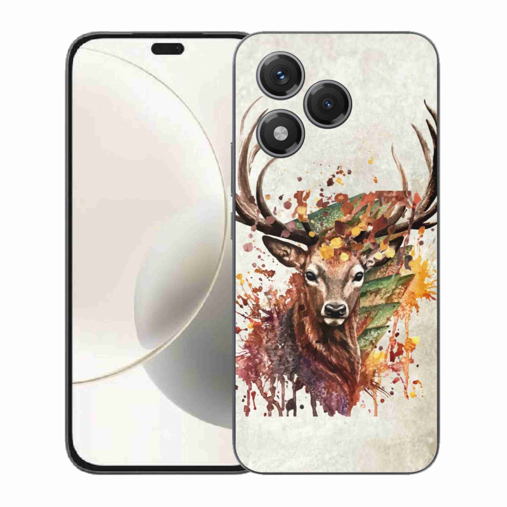 Gelový kryt mmCase na Honor 400 Lite - jelen 1