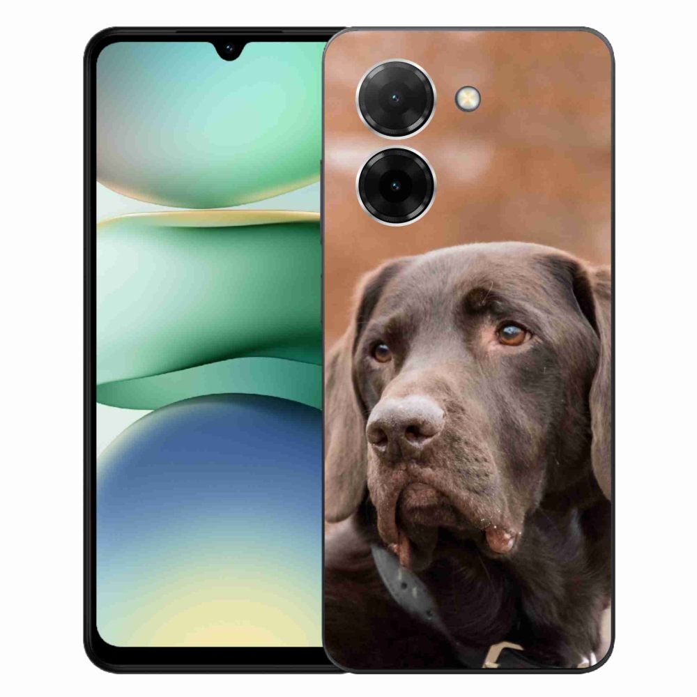 Gelový kryt mmCase na Xiaomi Redmi A5 (171.7x77.8x8.3mm) - hnědý labrador