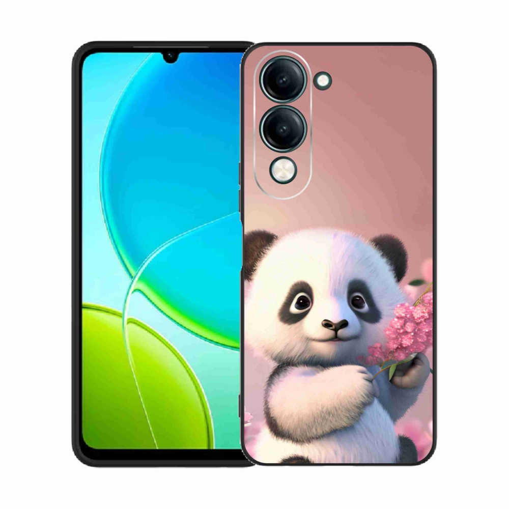 Gelový kryt mmCase na Vivo Y29s 5G - roztomilá panda