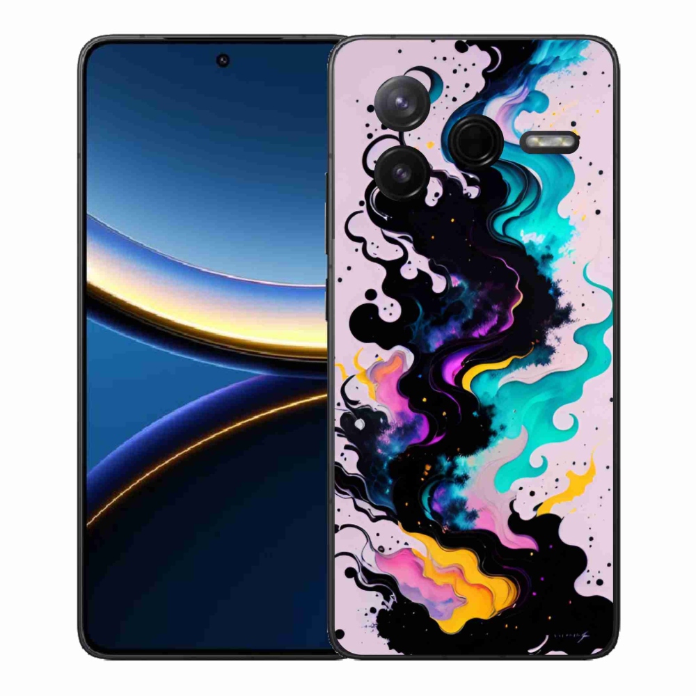 Gelový kryt mmCase na Xiaomi Poco F7 Pro - abstraktní motiv 4