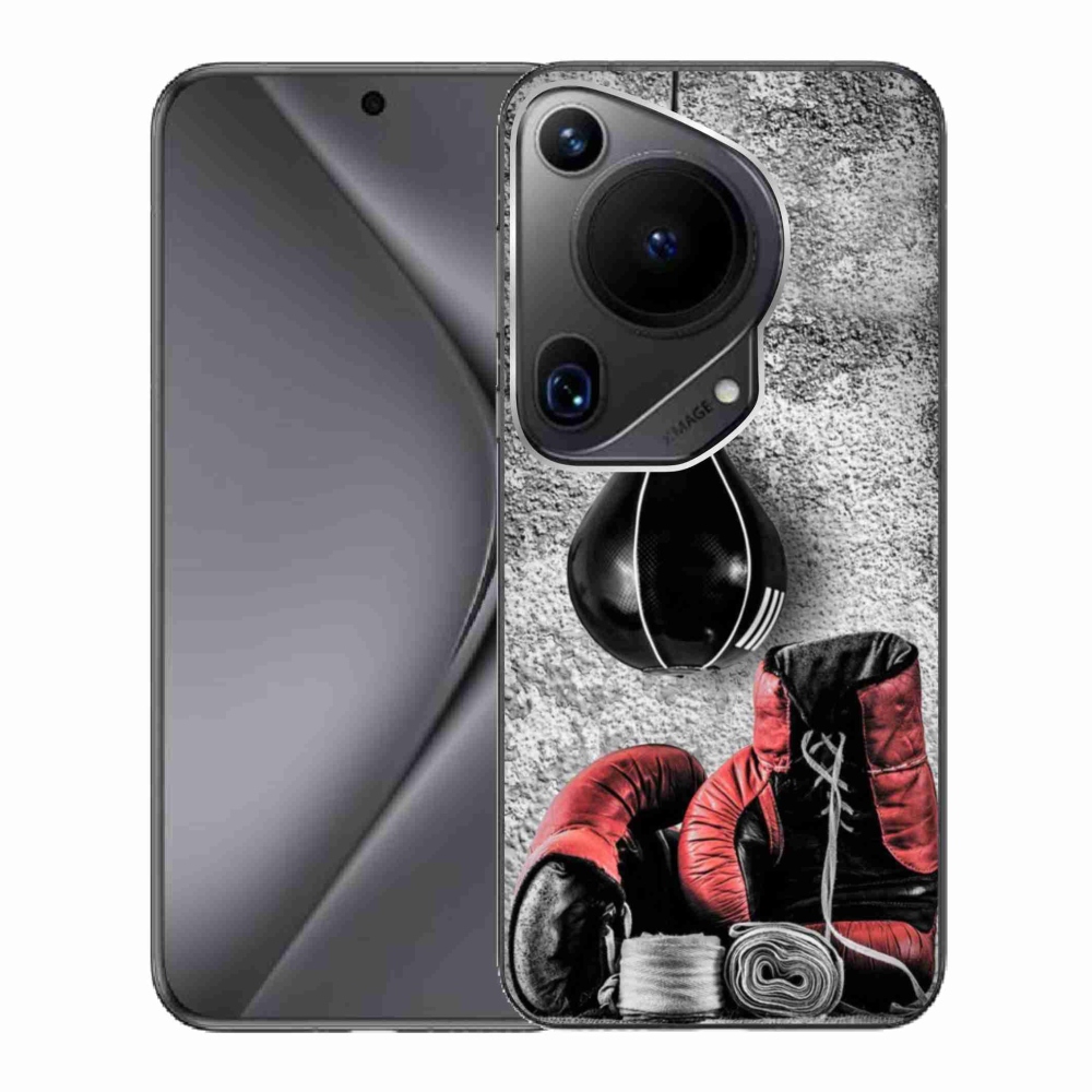 Gelový kryt mmCase na Huawei Pura 70 Ultra - boxovací pytel a rukavice