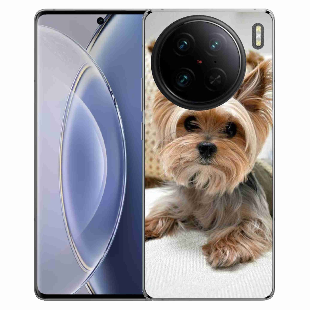 Gelový obal mmCase na Vivo X90 Pro - jorkšír 5