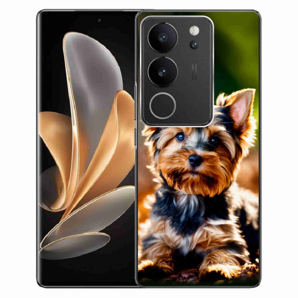 Gelový kryt mmCase na Vivo V29 5G - jorkšír 10