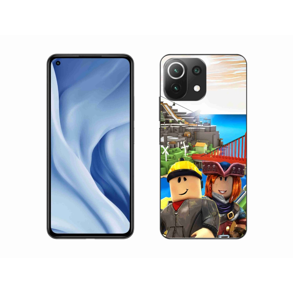 Gelový kryt mmCase na Xiaomi 11 Lite 5G NE - roblox 1