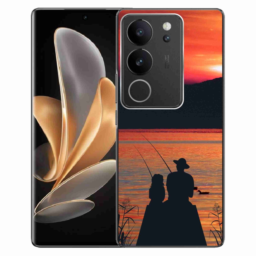 Gelový kryt mmCase na Vivo V29 5G - rybaření 3