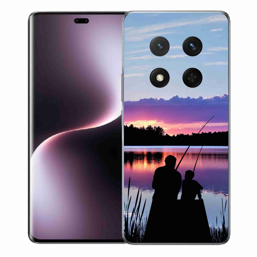 Gelový kryt mmCase na Honor Magic 7 Lite 5G - rybaření 2