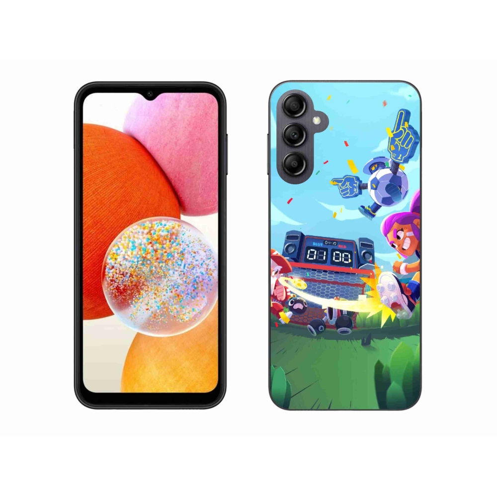 Gelový kryt mmCase na Samsung Galaxy A14 4G/5G - brawl stars 1