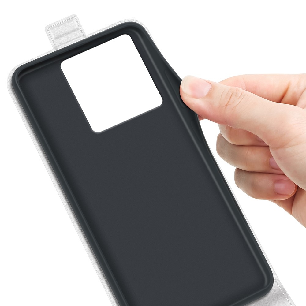 Vertical flipové pouzdro na Xiaomi 13T/13T Pro - bílé